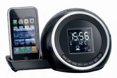 שעון רדיו סטריאו ל-iPhone / iPod